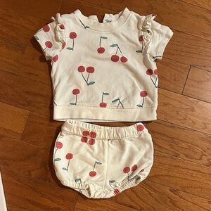 Carter’s Cherry Print Kids Outfit Set
